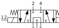 Schaltsymbol 4 3 Wegeventil Kopie.svg